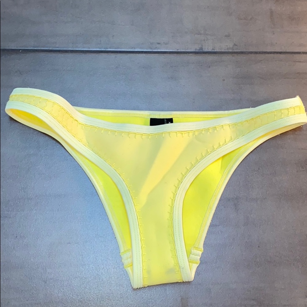 yellow Triangl bikini bottoms